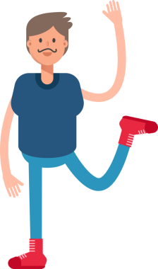 Sakallı Adam Karakteri Çizimi