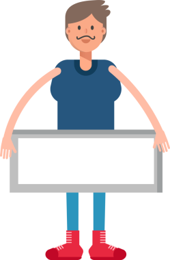 Sakallı Adam Karakteri Çizimi