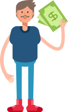 Sakallı Adam Karakteri Çizimi