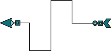 Dekoratif Ok Sembol İllüstrasyonu