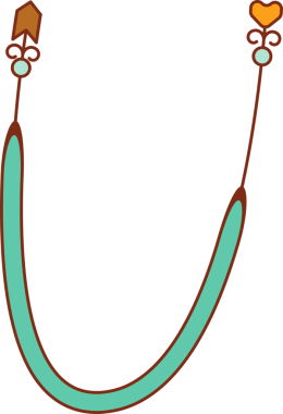 Dekoratif Ok Sembol İllüstrasyonu