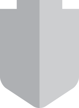 Kalkan Rozet Simgesi İllüstrasyonu