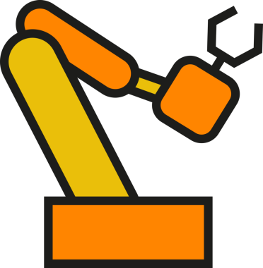 Endüstriyel Robot Kol Simgesi