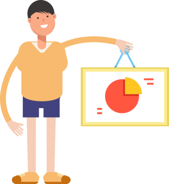 Çocuk karakter karikatür çizimi