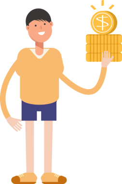 Çocuk karakter karikatür çizimi