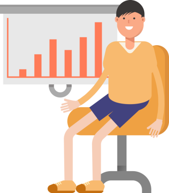 Çocuk karakter karikatür çizimi