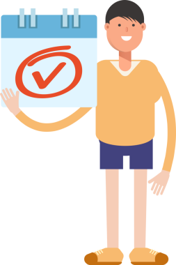 Çocuk karakter karikatür çizimi