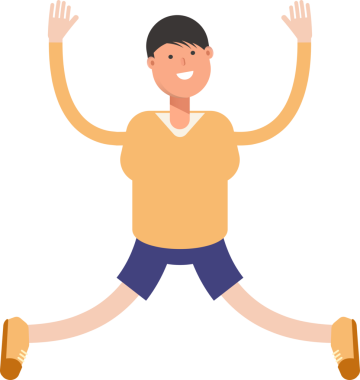 Çocuk karakter karikatür çizimi