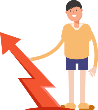 Çocuk karakter karikatür çizimi