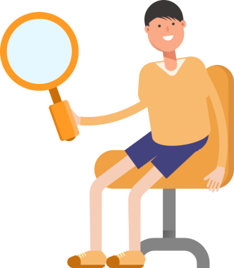 Çocuk karakter karikatür çizimi