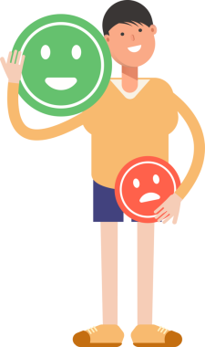 Çocuk karakter karikatür çizimi