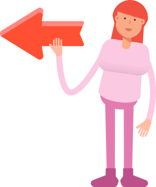 Kadın Karakteri Çizimi Clipart