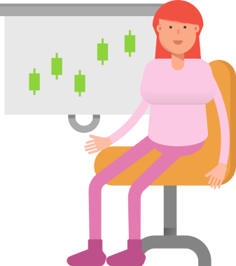 Kadın Karakteri Çizimi Clipart