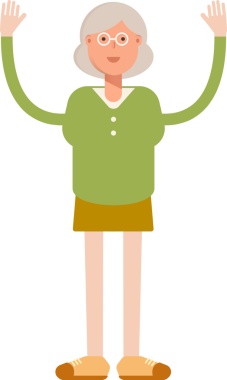 Büyükanne Karakteri Ellerinizi Kaldırın