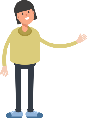 Kız Karakteri Elektrikli Eklenti Tutuyor