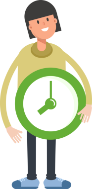 Kız Karakter Tutma Saati