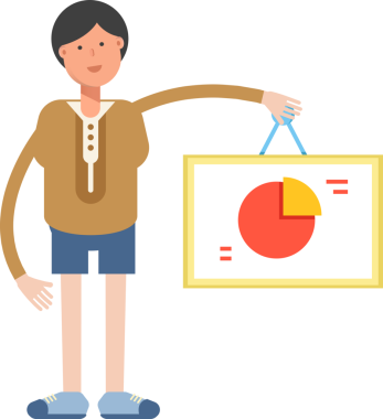 Erkek Öğrenci Karakteri Çizimi