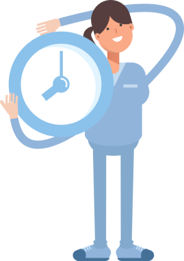 Hemşire Karakteri Tutma Saati