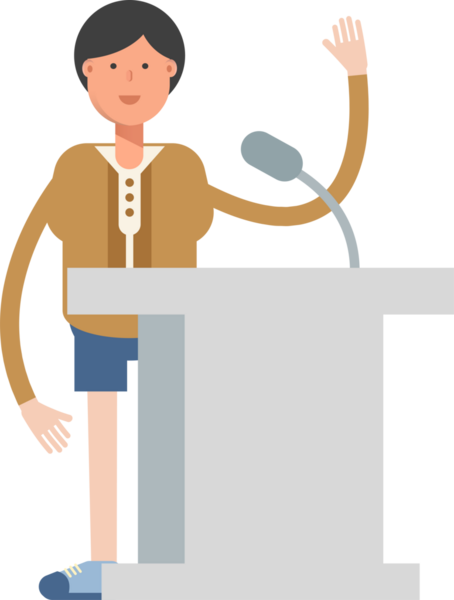 Erkek Öğrenci Karakteri Çizimi