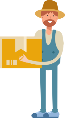 Çiftçi Karakter Tutma Kutusu