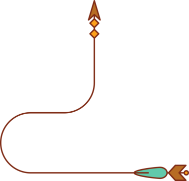 Dekoratif Ok Sembolü Clipart