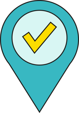 Harita Pin ve İşaretleme Simgesi Clipart