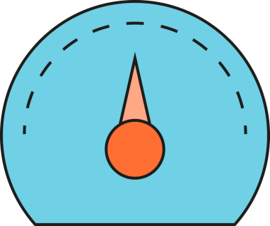 Metre ve Hız göstergesi Simgesi Clipart