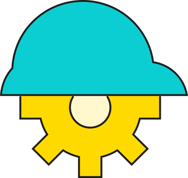 Bulut ve Dişli Simgesi