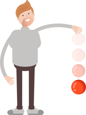 Erkek Karakter Atış Topu