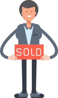 Erkek Ofis İşçisi Karakteri Çizimi