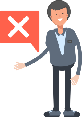 Erkek Ofis İşçisi Karakteri Çizimi