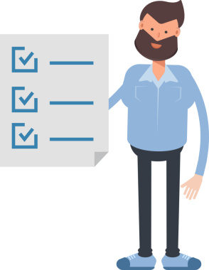 Sakallı Adam Karakteri Çizimi