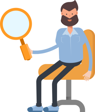 Sakallı Adam Karakteri Çizimi