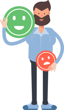 Sakallı Adam Karakteri Çizimi