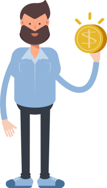 Sakallı Adam Karakteri Çizimi