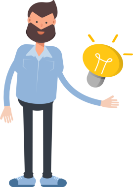 Sakallı Adam Karakteri Çizimi