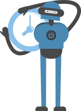 İnsansı Robot Karakteri Çizimi