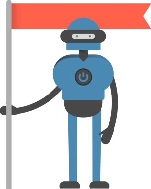 İnsansı Robot Karakteri Çizimi