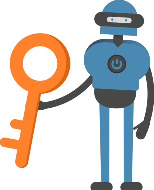 İnsansı Robot Karakteri Çizimi