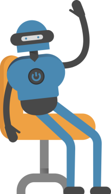 İnsansı Robot Karakteri Çizimi