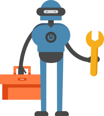 İnsansı Robot Karakteri Çizimi