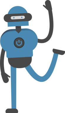 İnsansı Robot Karakteri Çizimi