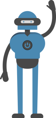 İnsansı Robot Karakteri Çizimi