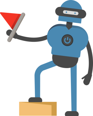 İnsansı Robot Karakteri Çizimi