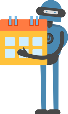 İnsansı Robot Karakteri Çizimi