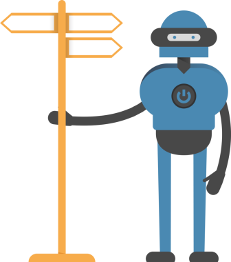 İnsansı Robot Karakteri Çizimi