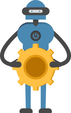 İnsansı Robot Karakteri Çizimi