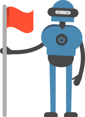 İnsansı Robot Karakteri Çizimi