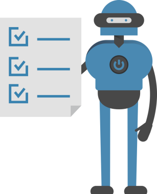 İnsansı Robot Karakteri Çizimi