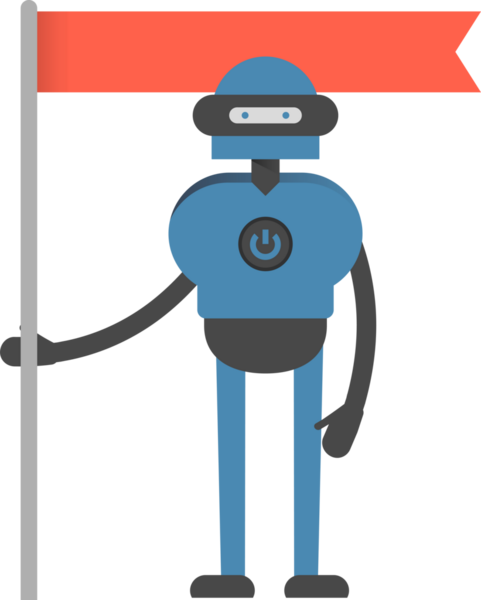 İnsansı Robot Karakteri Çizimi